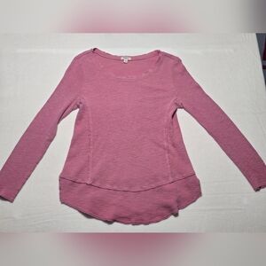 Dylan Mauve Short Sleeve Women's Top